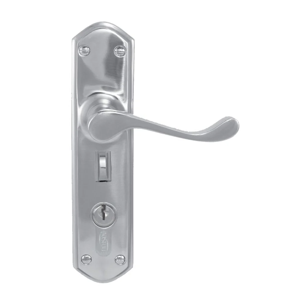 Superior Brass Victorian Design 2 Door Lever Entrance with Privacy - Available in Various Finishes - Image 4