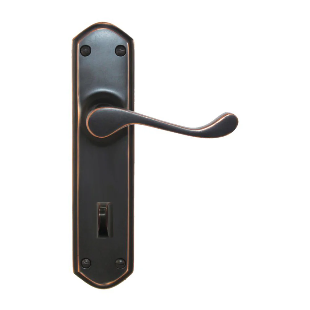 Superior Brass Victorian Design 2 Door Lever Privacy Set - Available in Various Finishes - Image 3