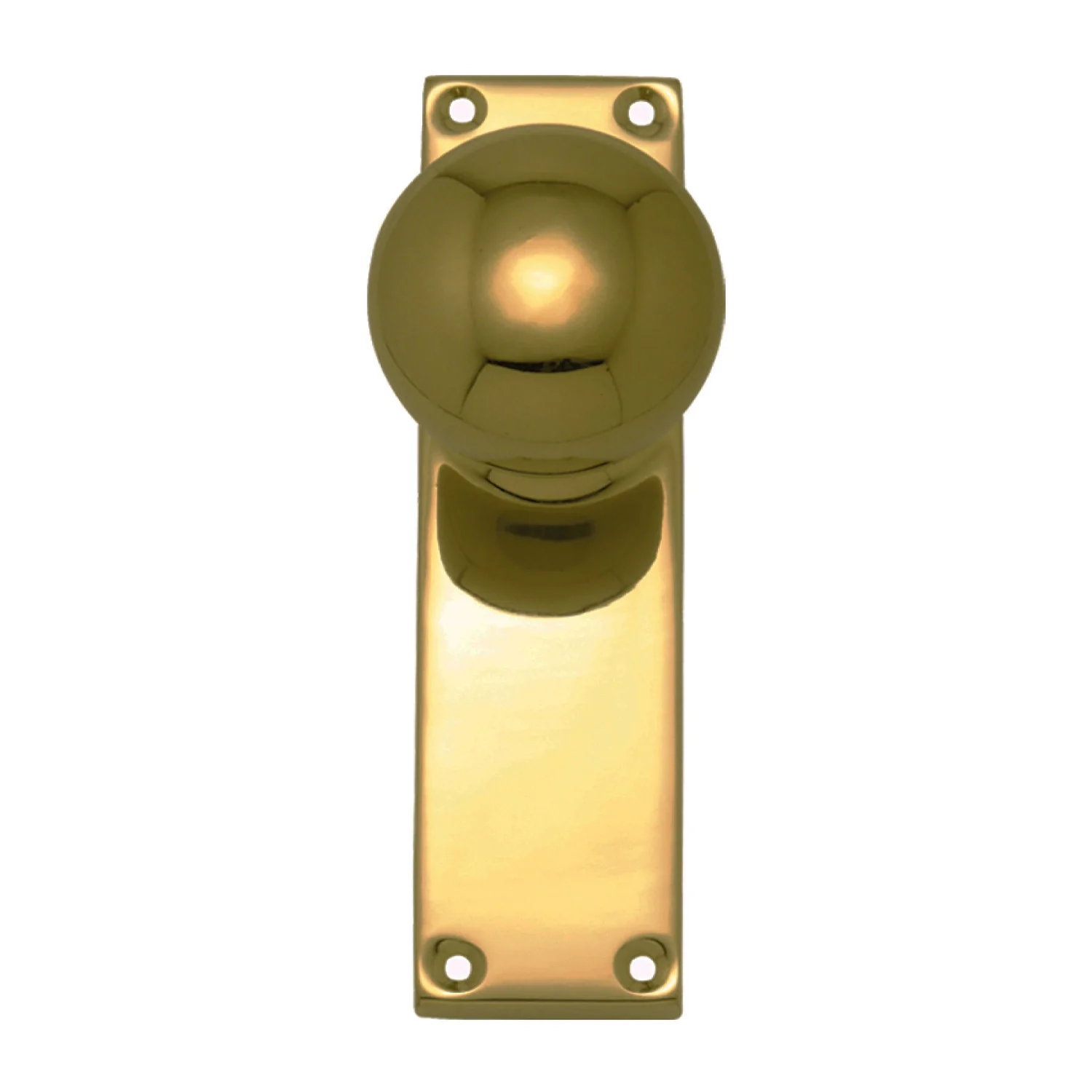 Superior Brass Victorian Door Knob Passage Set - Available in Various Finishes - Image 2