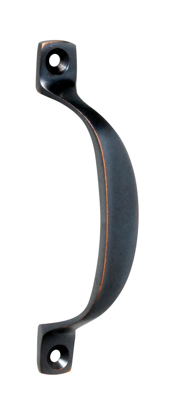 Tradco 1448AC Offset Handle Antique Copper 100mm