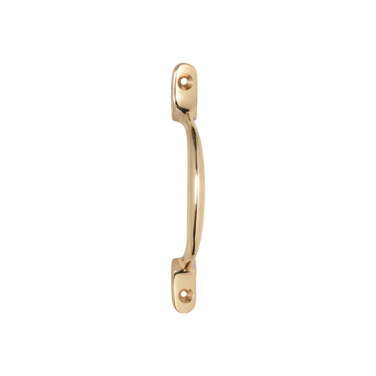 Tradco 1462PB Pull Handle Polished Brass 125mm