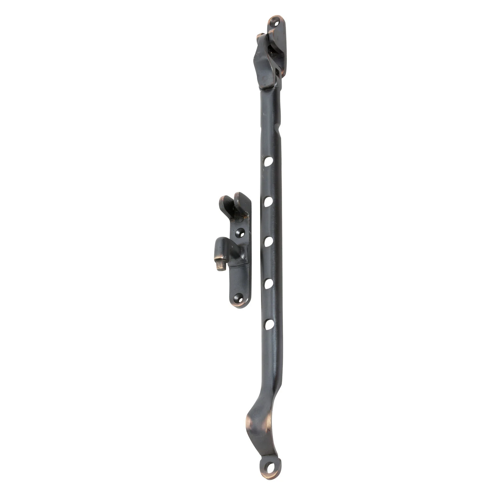 Tradco 1715AC Casement Stay Sidemount Antique Copper 300mm