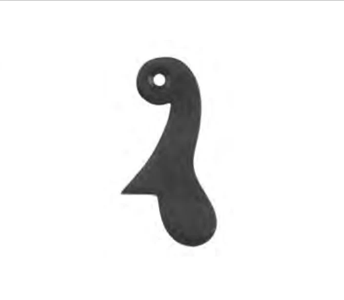 Tradco 1809 Sash Drop Matte Black