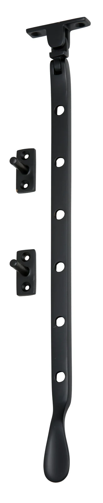 Tradco Casement Stay Matt Black 300mm 1909