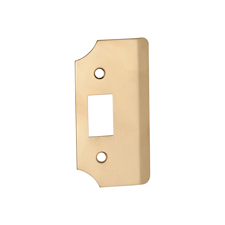 Tradco 2235PB Rebate Kit Extension Plate Tube Latch Polished Brass