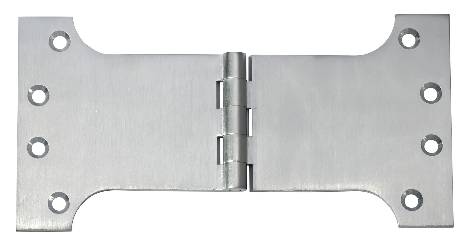 Tradco 2784SC Hinge Parliament Satin Chrome 100x200mm