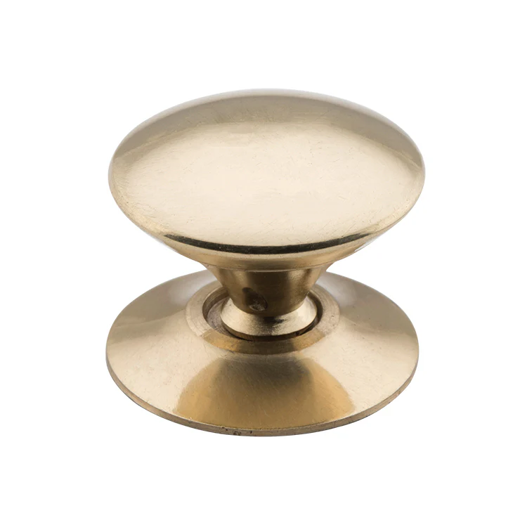 Tradco 3666PB Victorian Cupboard Knob Polished Brass 25mm