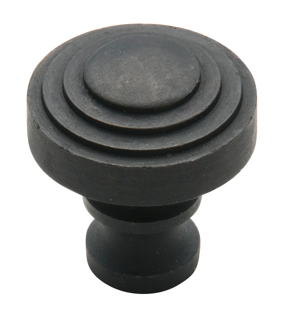 Tradco 3700AF Cupboard Knob Stepped CI Antique Finish 30mm