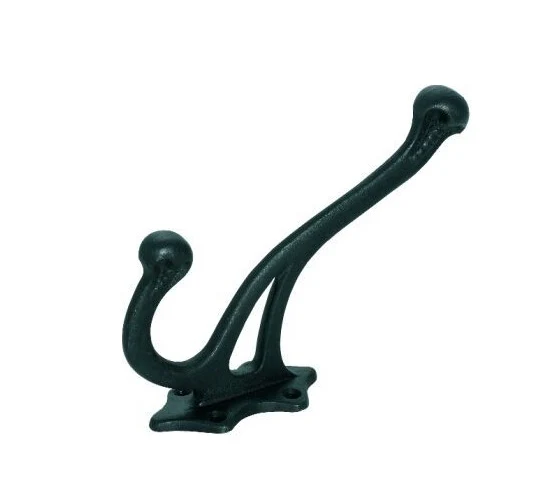 Tradco 3943AF Hat & Coat Hook CI Antique Finish H145-P100mm