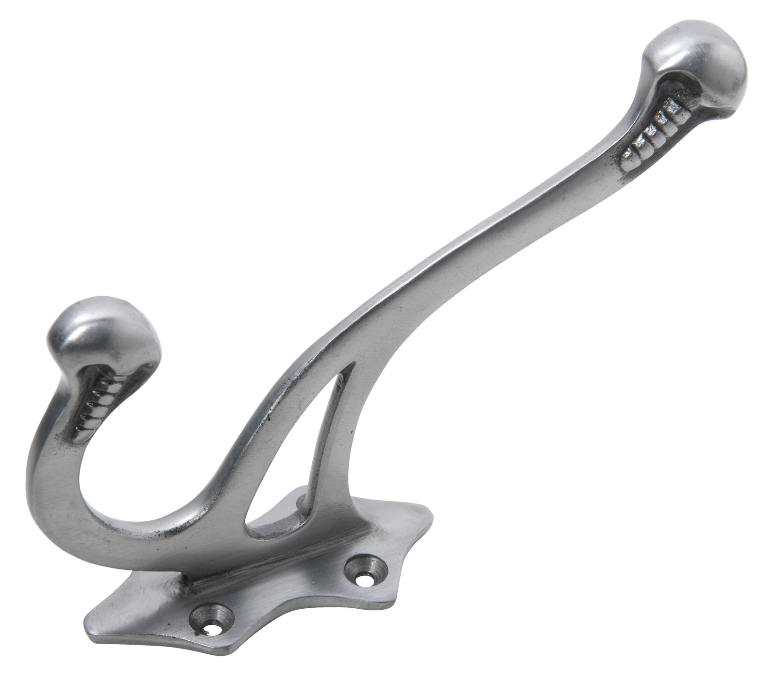 Tradco 3953PM Hat & Coat Hook CI Polished Metal H145-P100mm