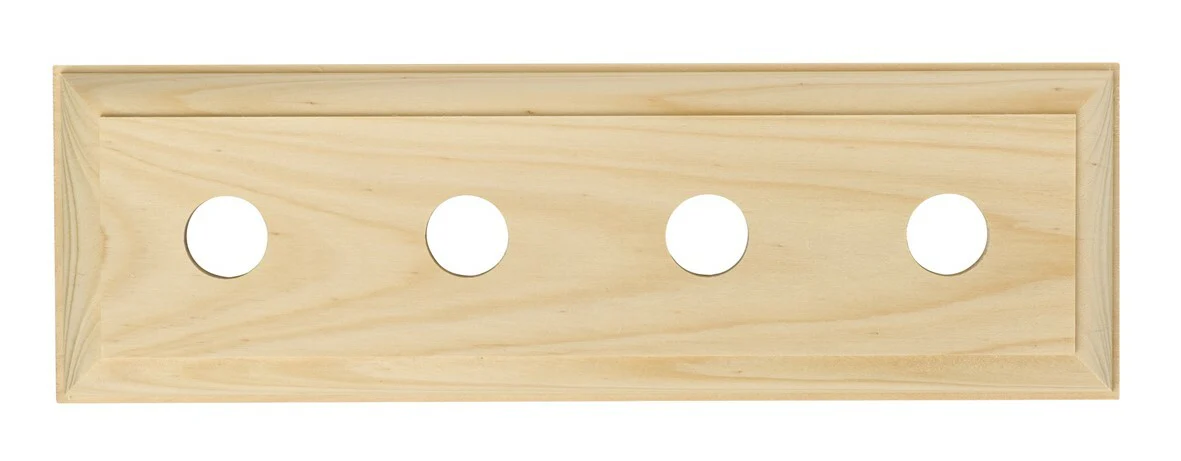 Tradco 5444 Quad Block Traditional Pine 280x90mm