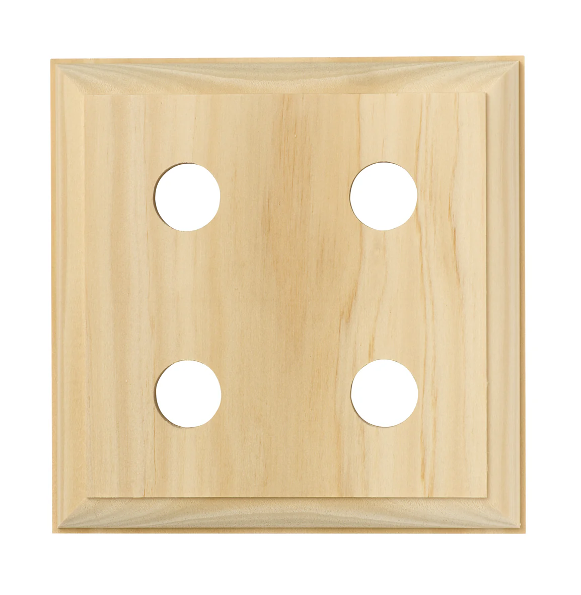 Tradco 5445 Quad Block Traditional Pine 155x155mm