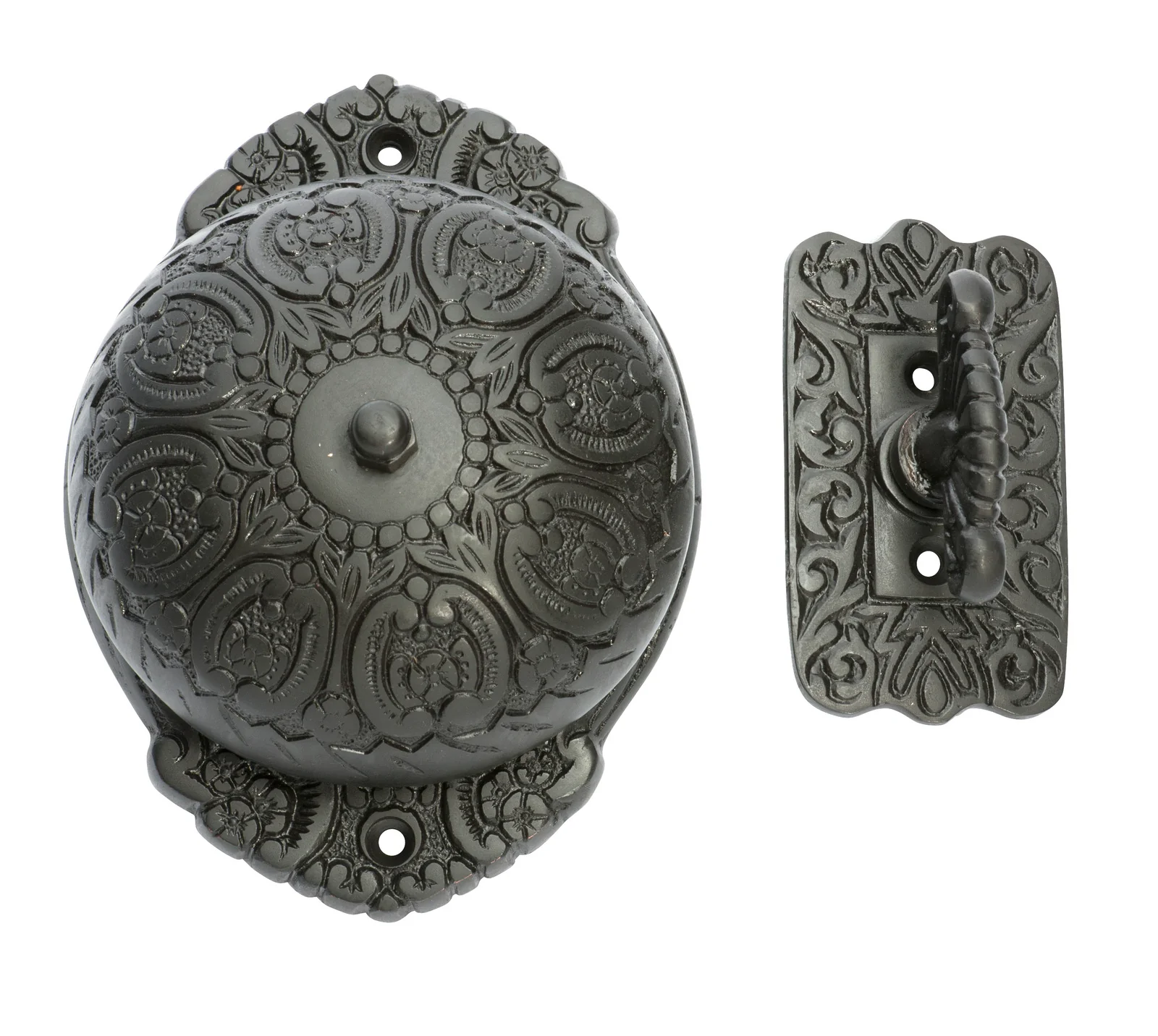 Tradco 5509AF Turn Bell Fancy Antique Finish