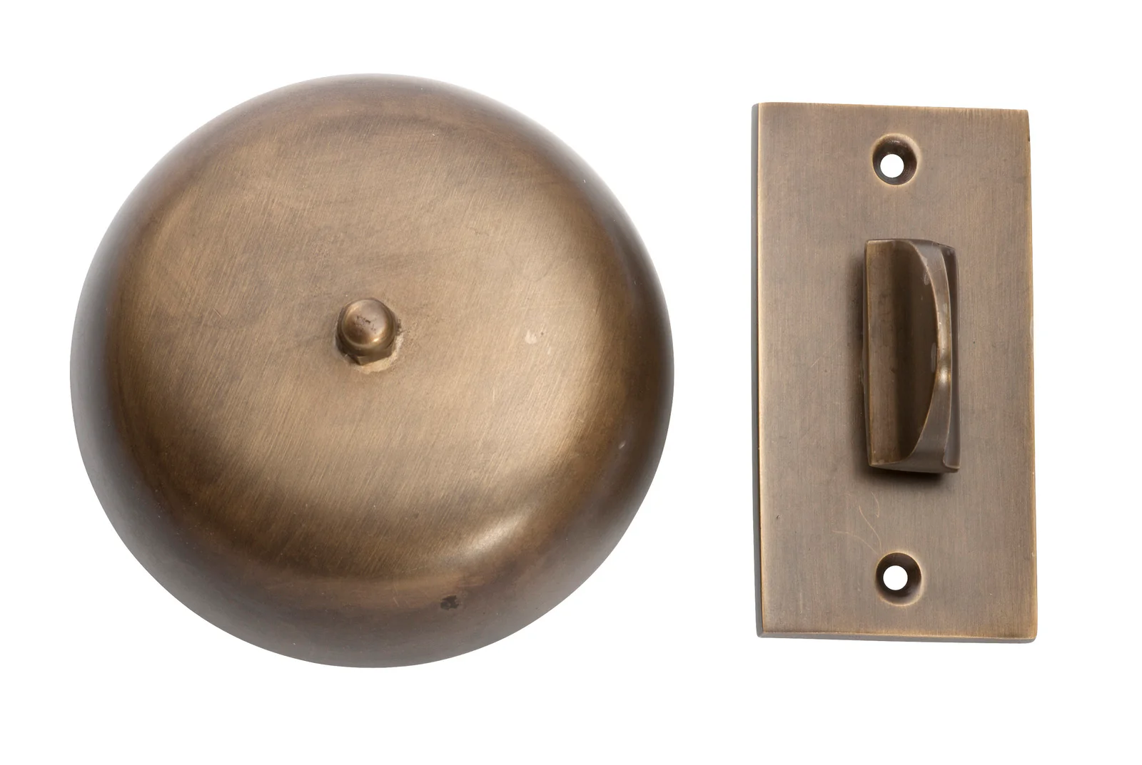 Tradco 5515AB Turn Bell Antique Brass