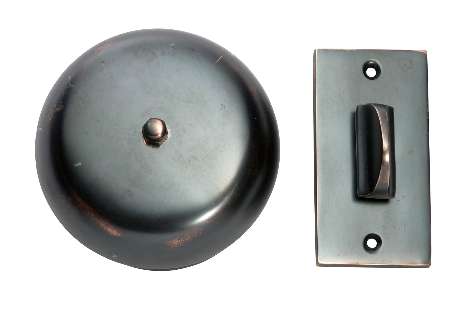 Tradco 5516AC Turn Bell Antique Copper