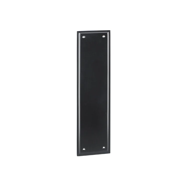 Tradco 9680 Milton Push Plate Matte Black 300x75mm