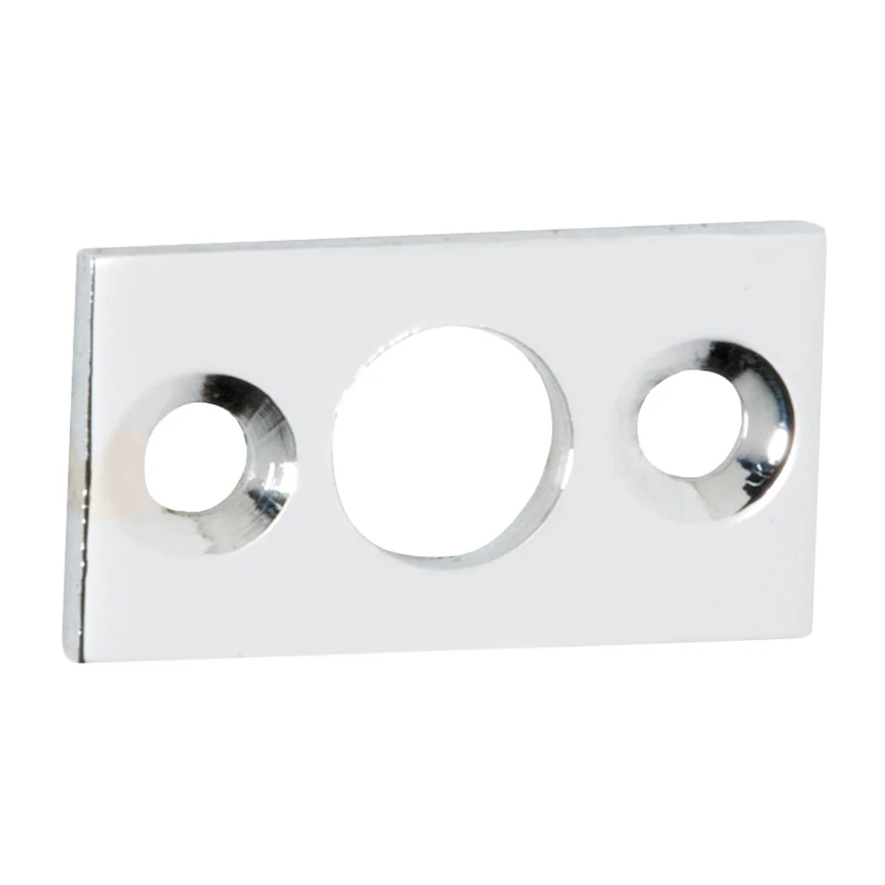 Tradco Barrel Bolt Flat Plate Keeper 7.5mm - Available In Various Finishes - Image 2