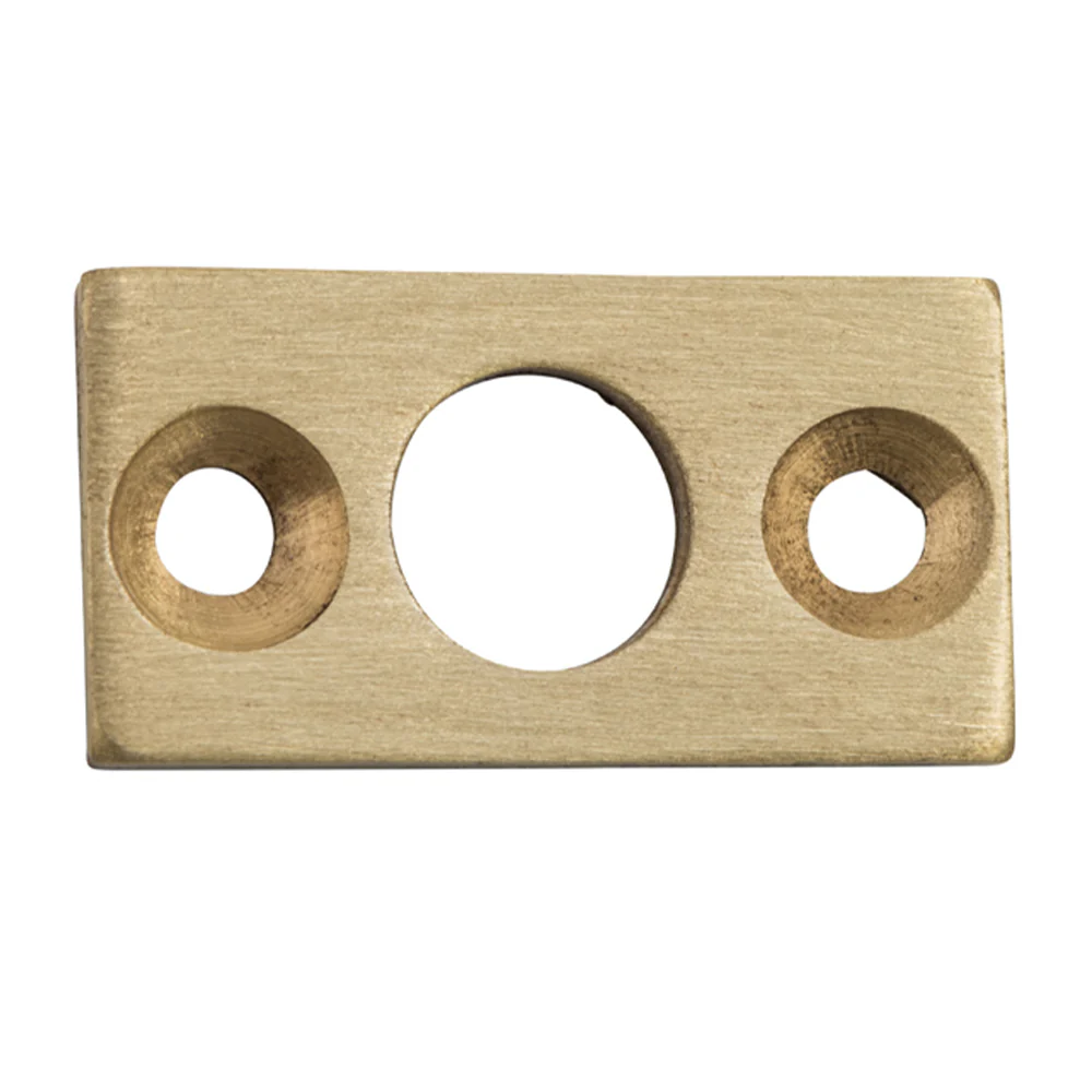 Tradco Barrel Bolt Flat Plate Keeper 7.5mm - Available In Various Finishes - Image 5