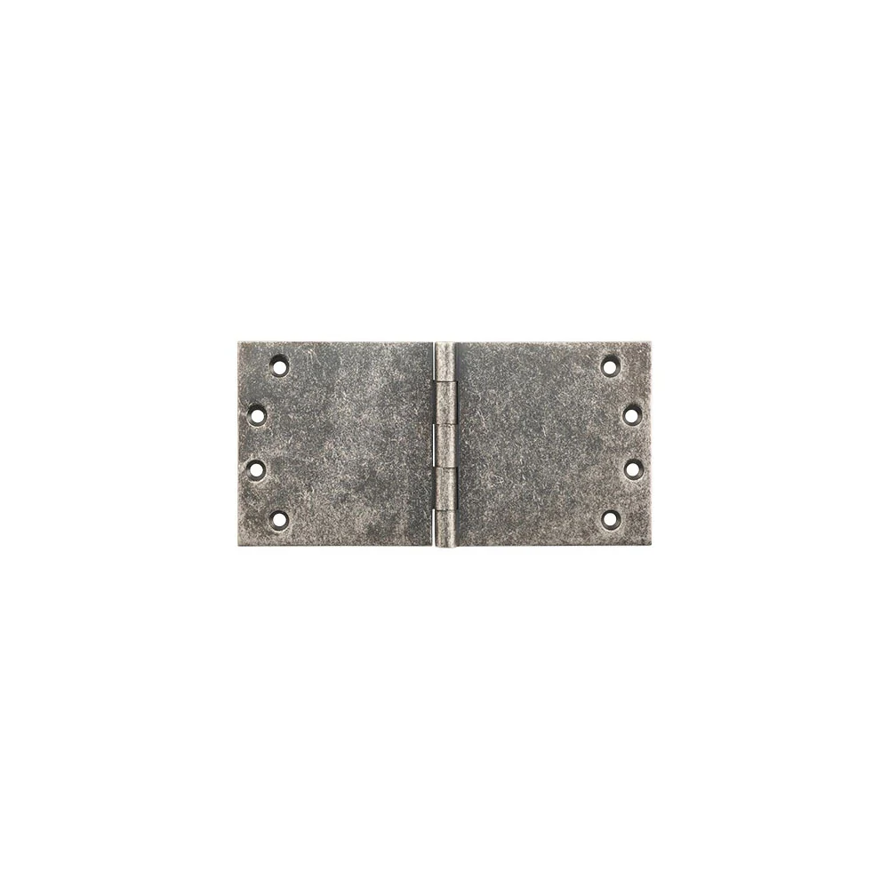 WHILE SUPPLY LAST - Tradco Broad Butt Hinge 200mm x 100mm Rumbled Nickel 2543