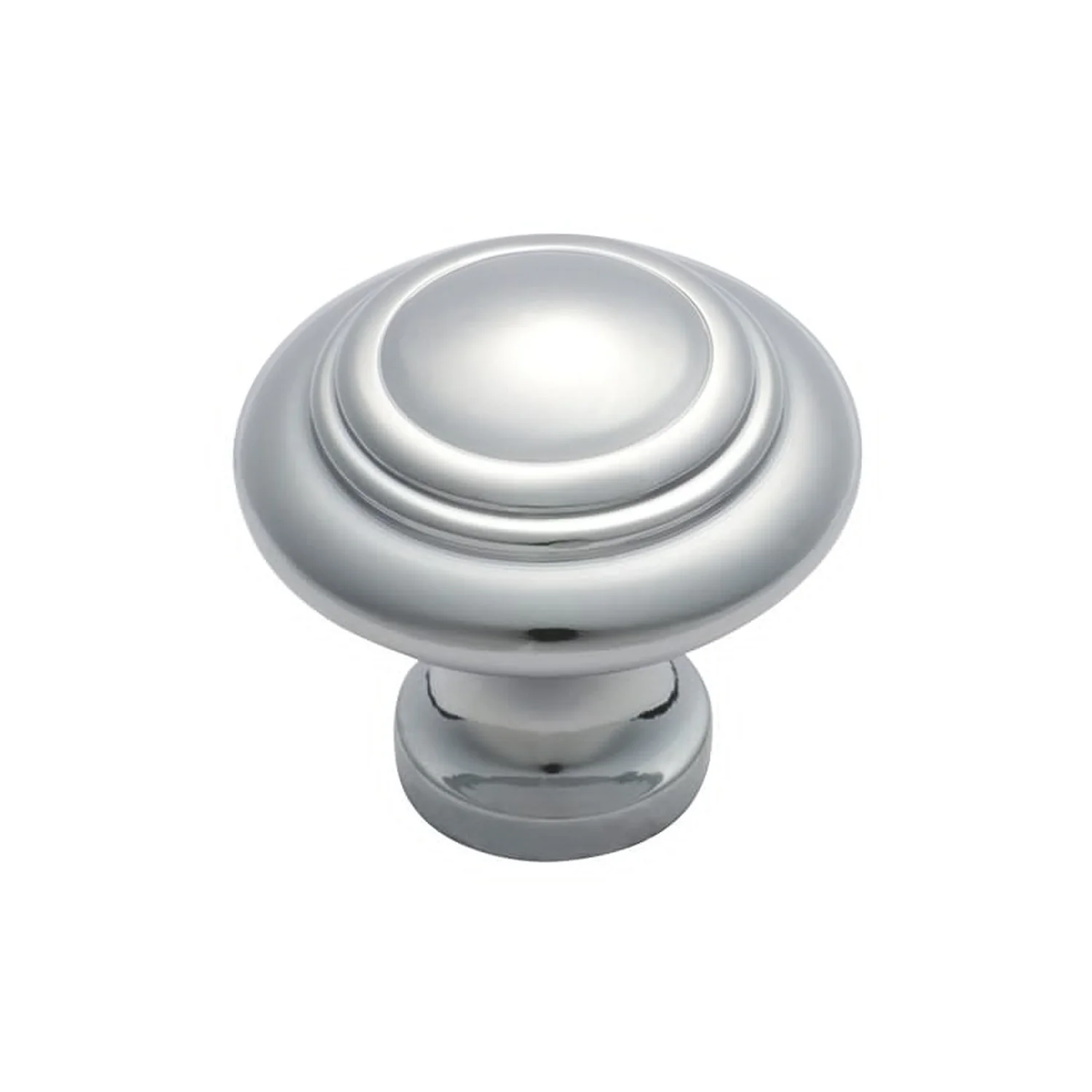 Tradco Cupboard Knob Domed Polished Chrome 32mm 3054