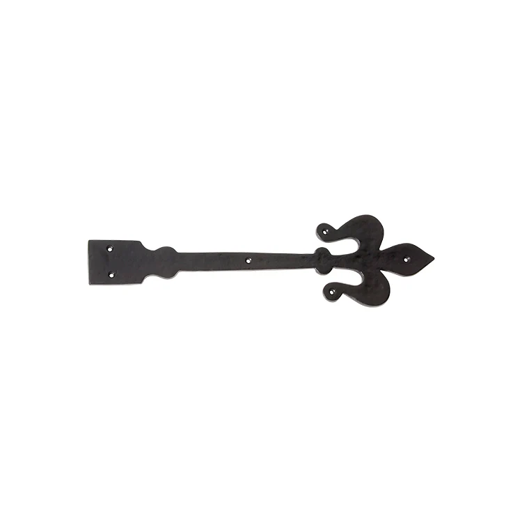 Tradco Decorative Hinge 400x100mm Matt Black 1850