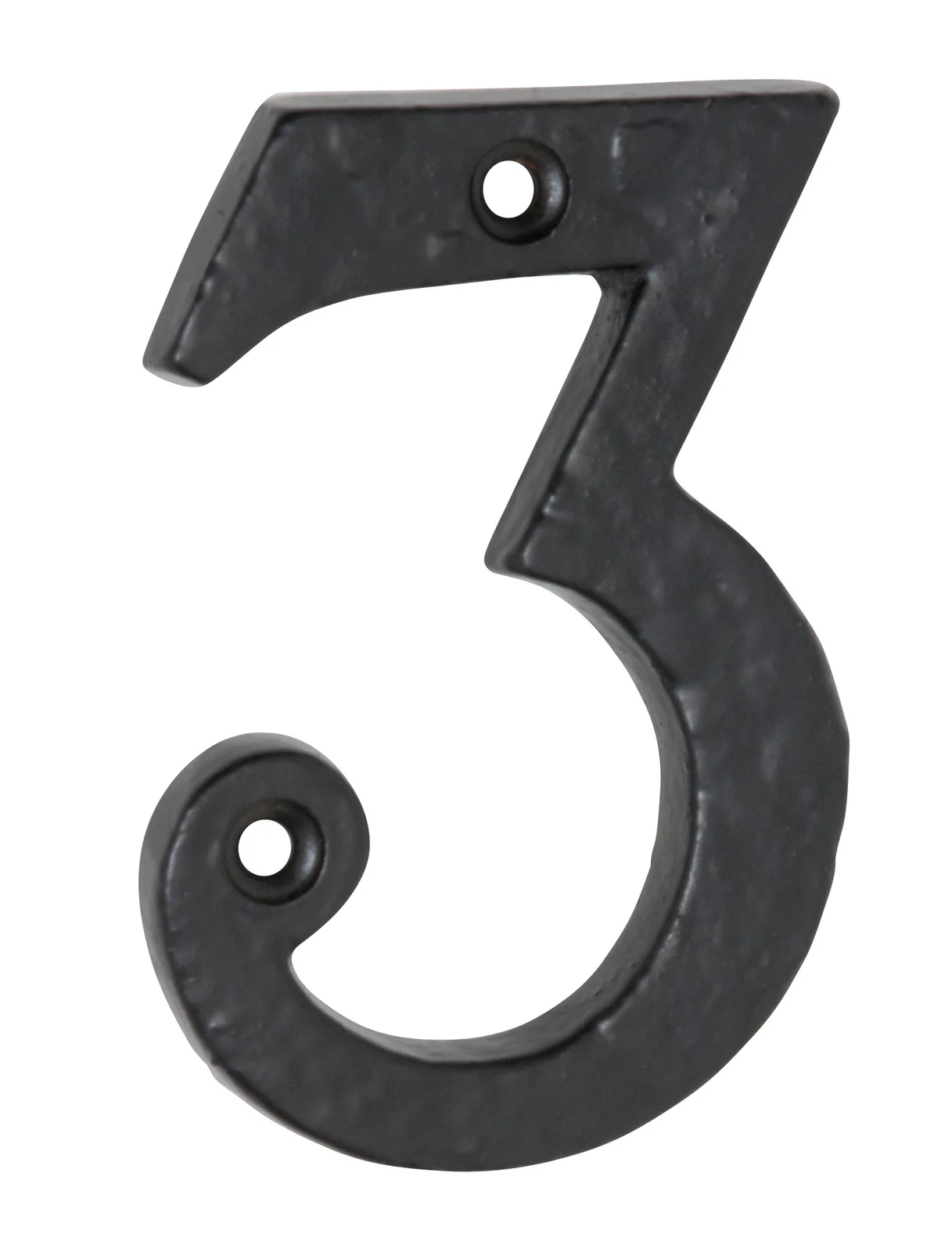 Tradco Door House Number Matt Black 75mm - Available in Various Numbers - Image 5
