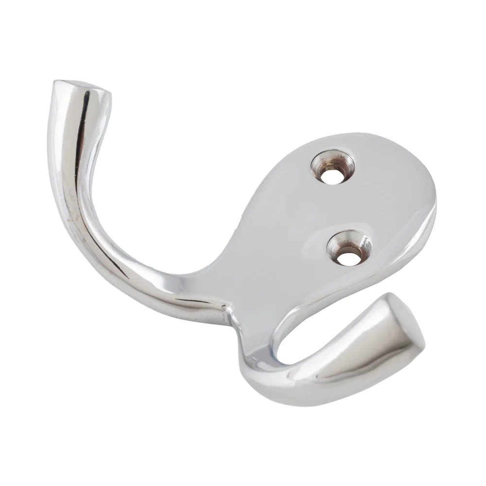 Tradco Double Robe Hook Hanger - Available in Various Finishes - Image 2