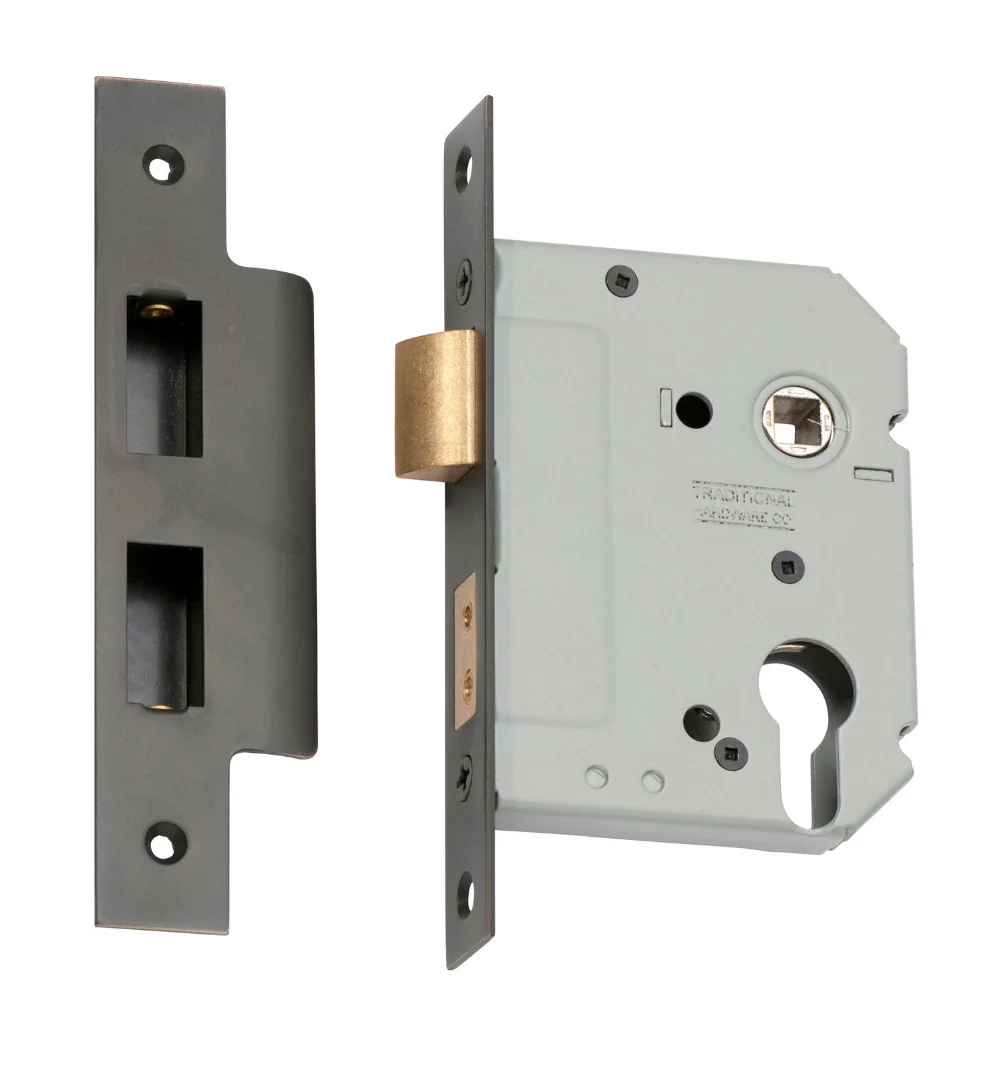 Tradco Euro Mortice Lock - Available In Various Finishes - Image 13