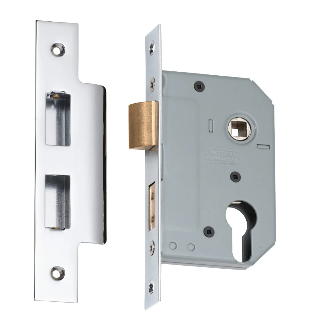 Tradco Euro Mortice Lock - Available In Various Finishes - Image 14