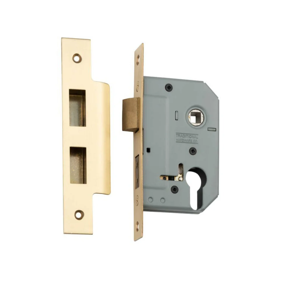 Tradco Euro Mortice Lock - Available In Various Finishes - Image 20