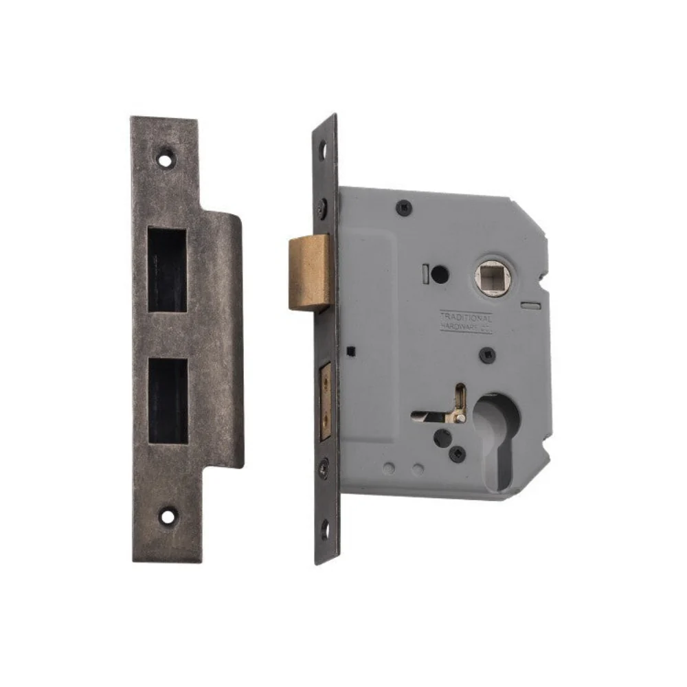 Tradco Euro Mortice Lock - Available In Various Finishes - Image 3