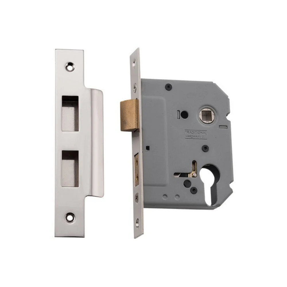 Tradco Euro Mortice Lock - Available In Various Finishes - Image 5