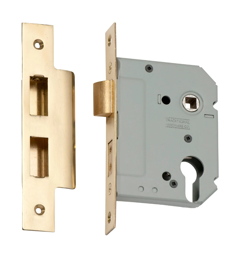 Tradco Euro Mortice Lock - Available In Various Finishes - Image 9