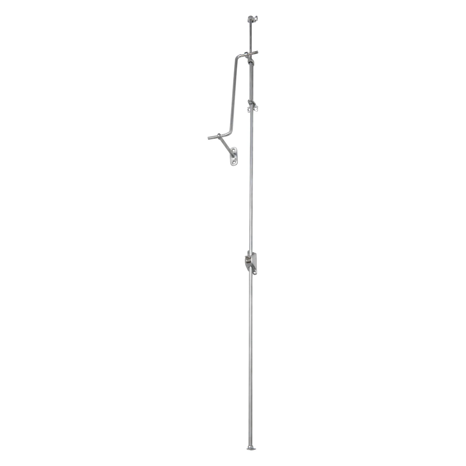 Tradco Fanlight Window Operator O/A 1115mm Satin Chrome 1786SC