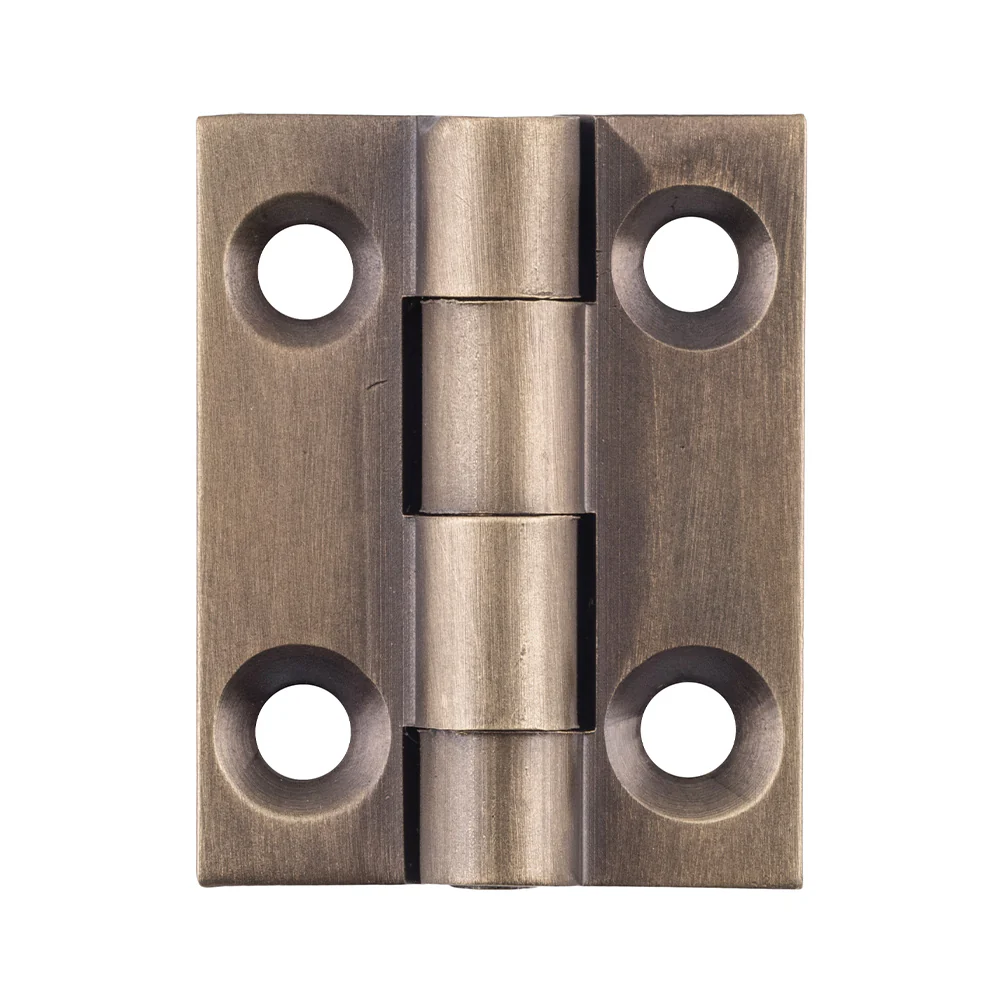 Tradco Fixed Pin Cabinet Hinge Antique Brass - Available in Various Sizes