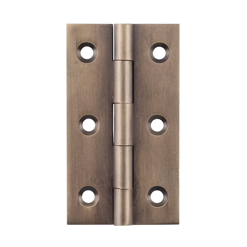 Tradco Fixed Pin Cabinet Hinge Antique Brass - Available in Various Sizes - Image 4
