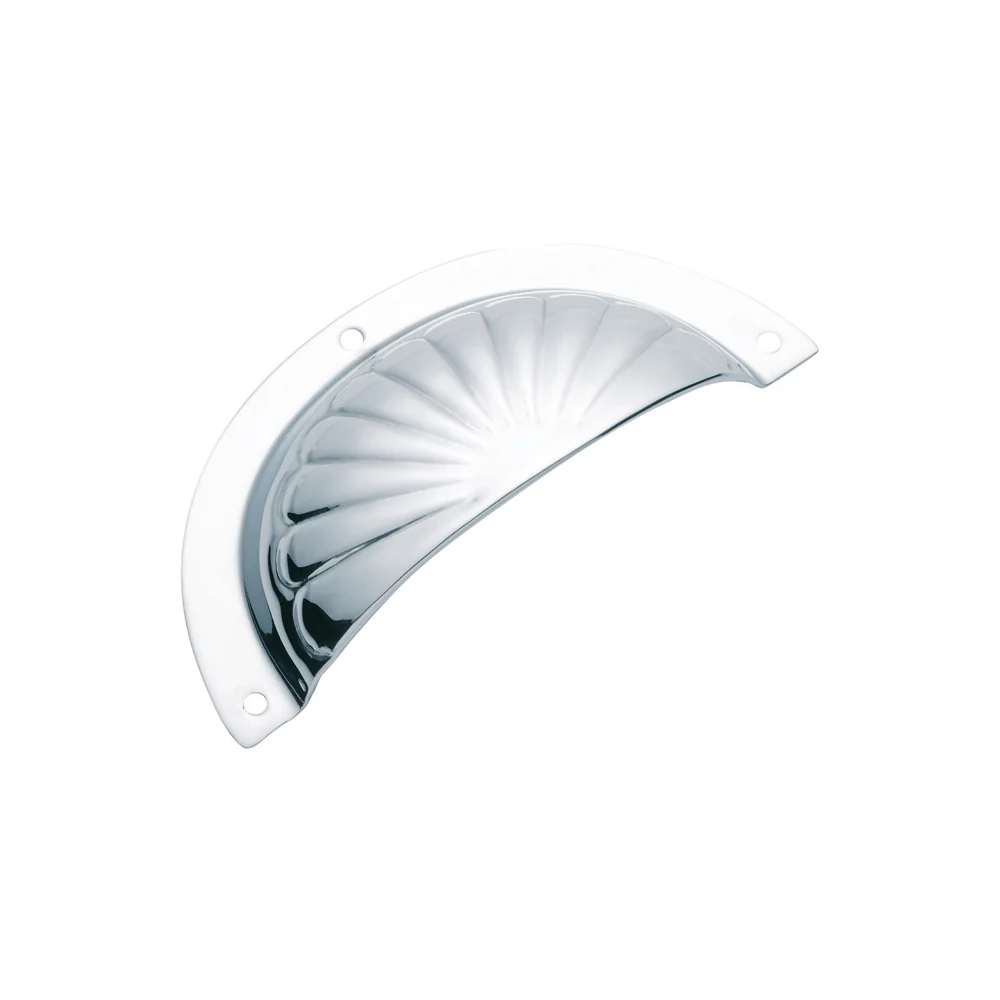 Tradco Fluted Sheet Brass Drawer Pull - Available in Various Finishes - Image 4