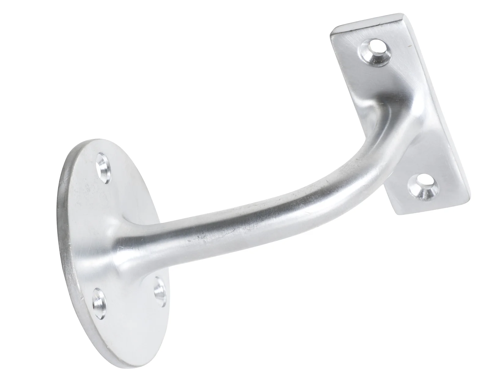 Tradco Hand Rail Bracket Satin Chrome 75mm 1596