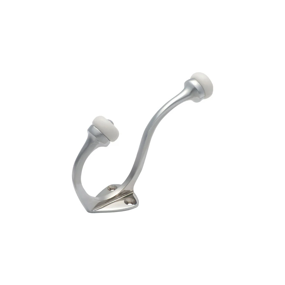 Tradco Hat & Coat Hook Porcelain Tip - Available in Various Finishes - Image 2
