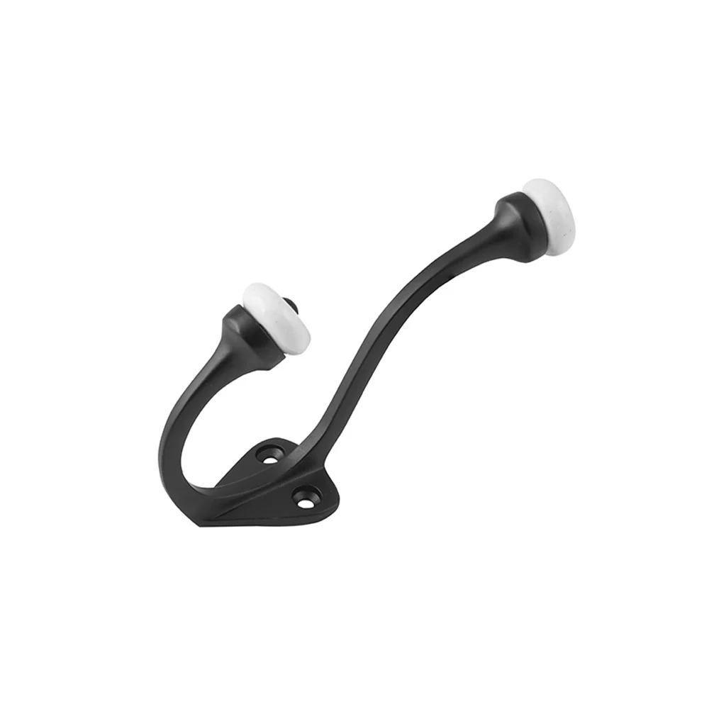Tradco Hat & Coat Hook Porcelain Tip - Available in Various Finishes - Image 7