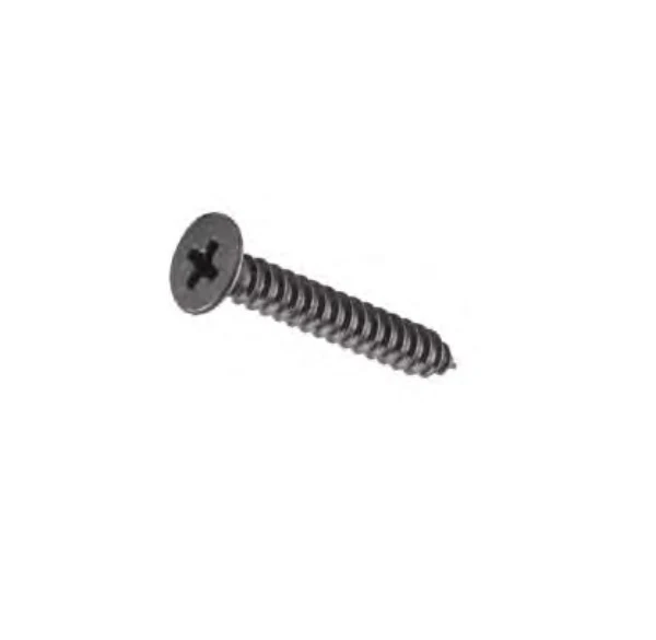 Tradco Hinge Screw 25x8 Matt Black Pack of 50 - Available in Various Sizes - Image 2