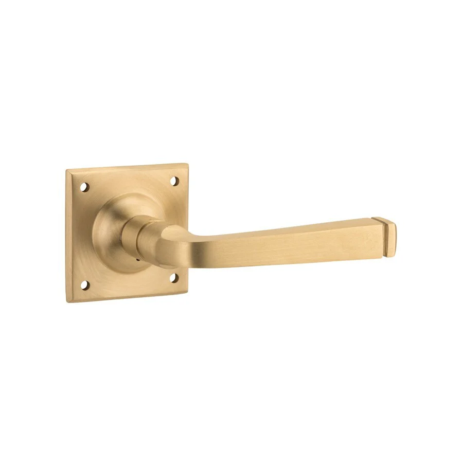 Tradco Menton Door Lever Handle on Square Rose - Image 10