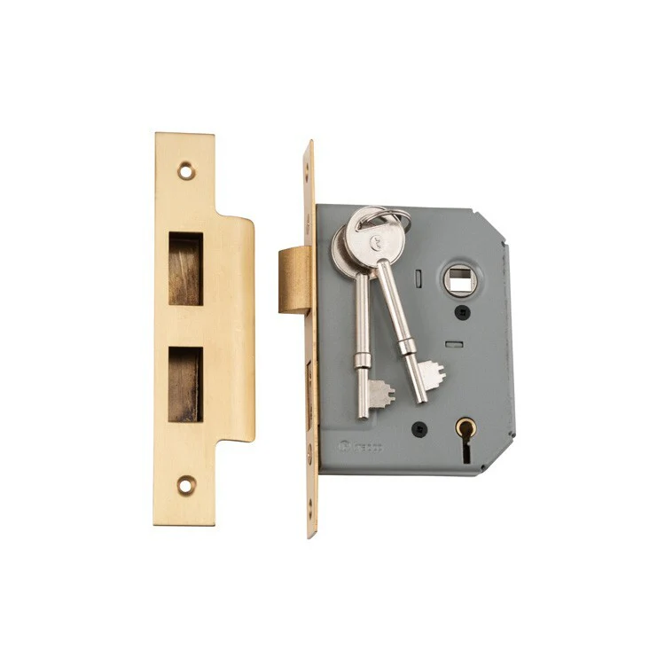 Tradco Mortice Lock 5 Lever - Available In Various Finishes - Image 15