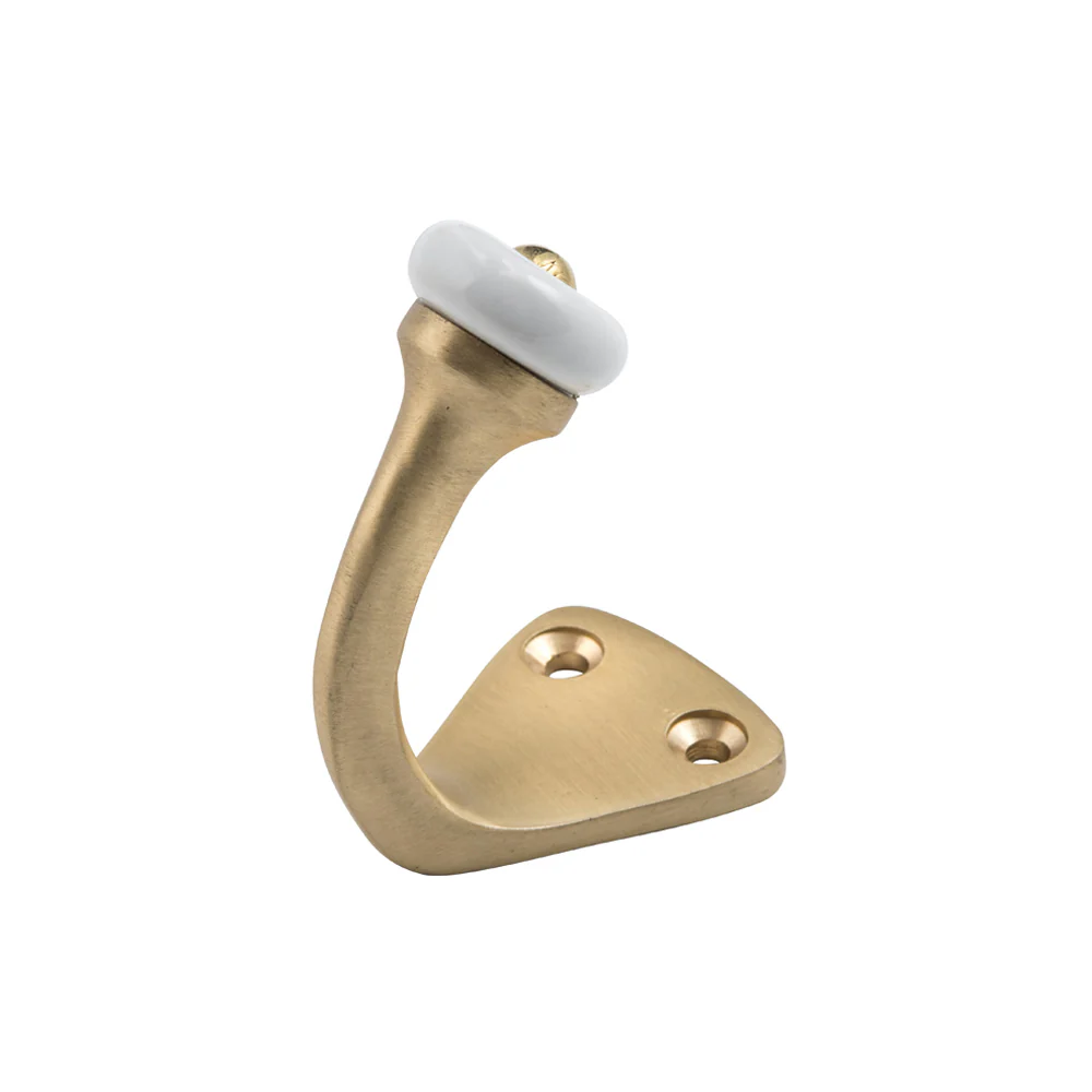 Tradco Porcelain Tip Robe Hook - Available in Various Finishes - Image 6
