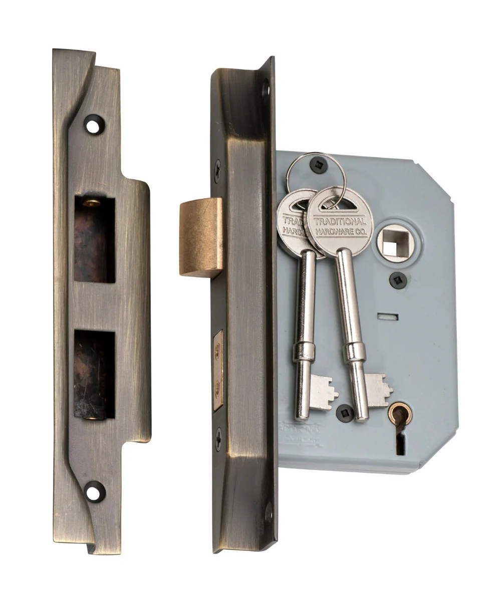 Tradco Rebated 5 Lever Mortice Lock - Available In Various Finishes - Image 11
