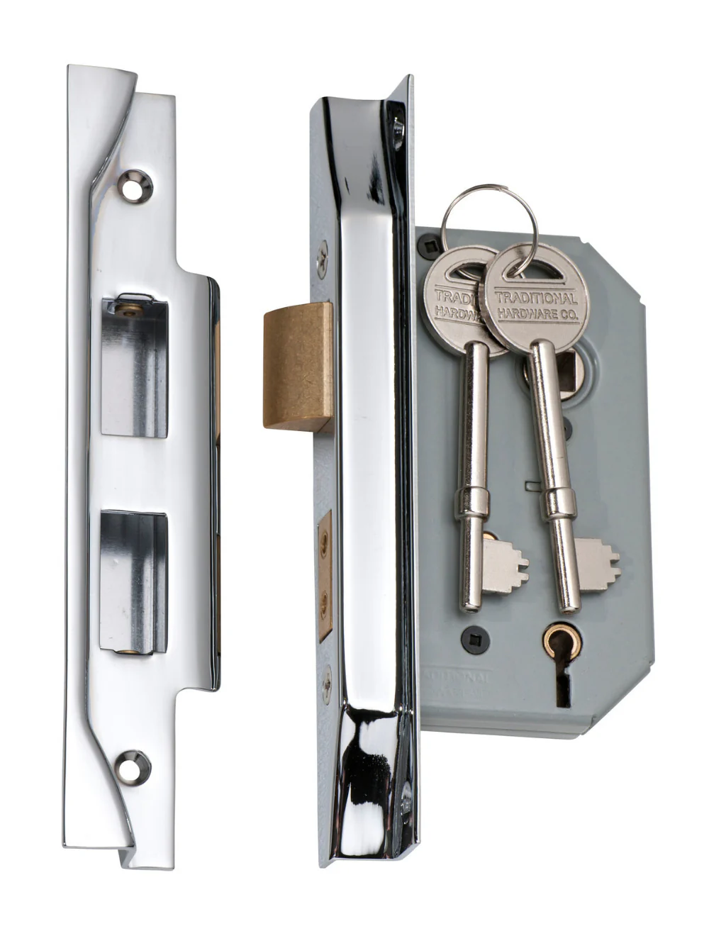 Tradco Rebated 5 Lever Mortice Lock - Available In Various Finishes - Image 14