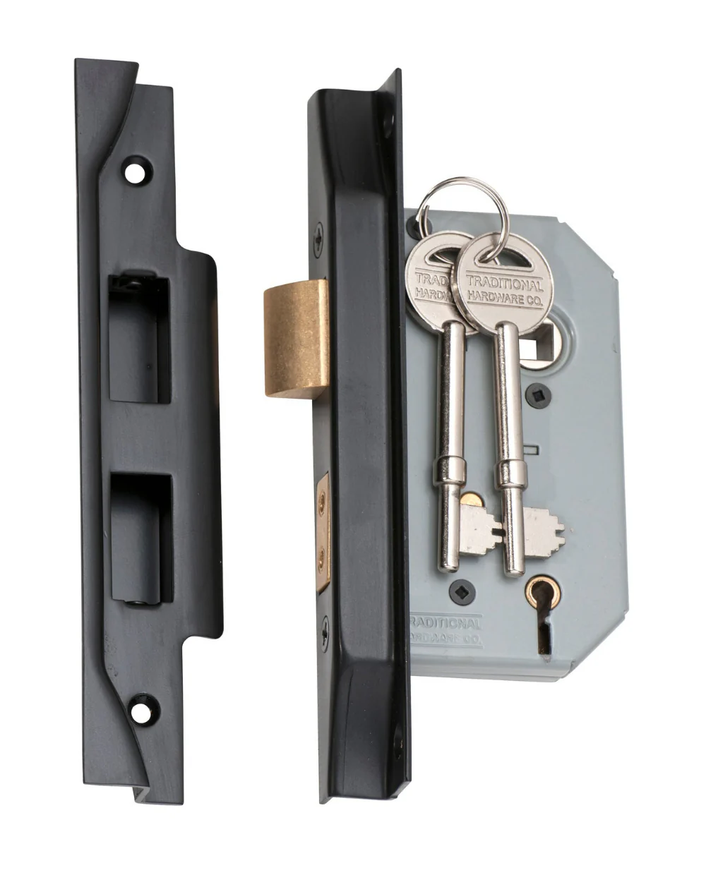 Tradco Rebated 5 Lever Mortice Lock - Available In Various Finishes - Image 18