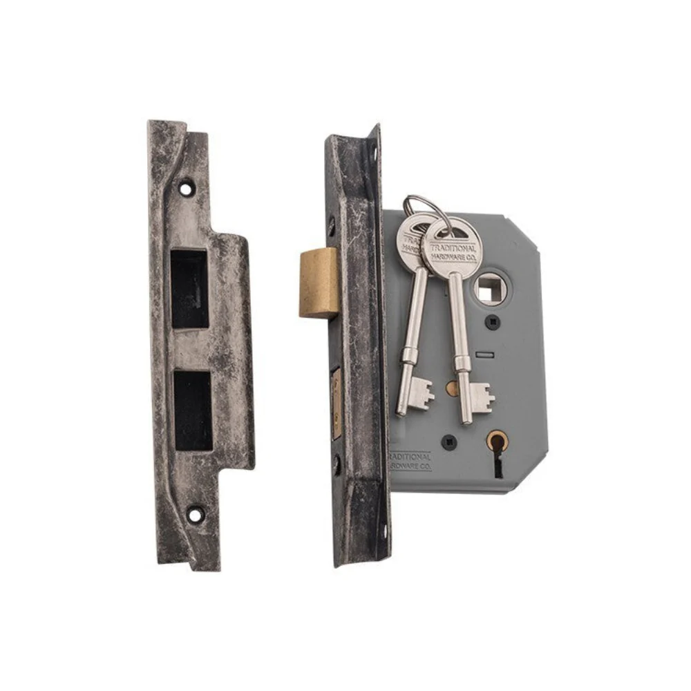 Tradco Rebated 5 Lever Mortice Lock - Available In Various Finishes - Image 3