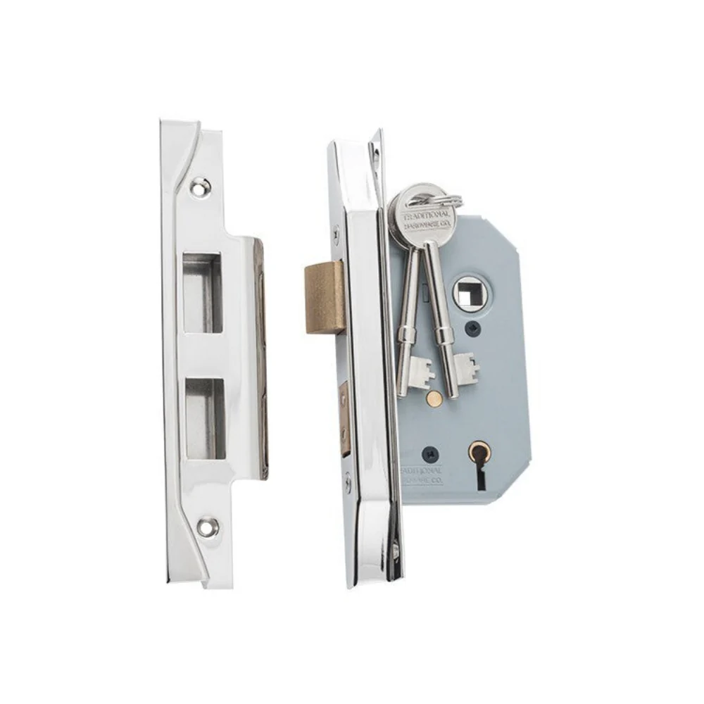 Tradco Rebated 5 Lever Mortice Lock - Available In Various Finishes - Image 4