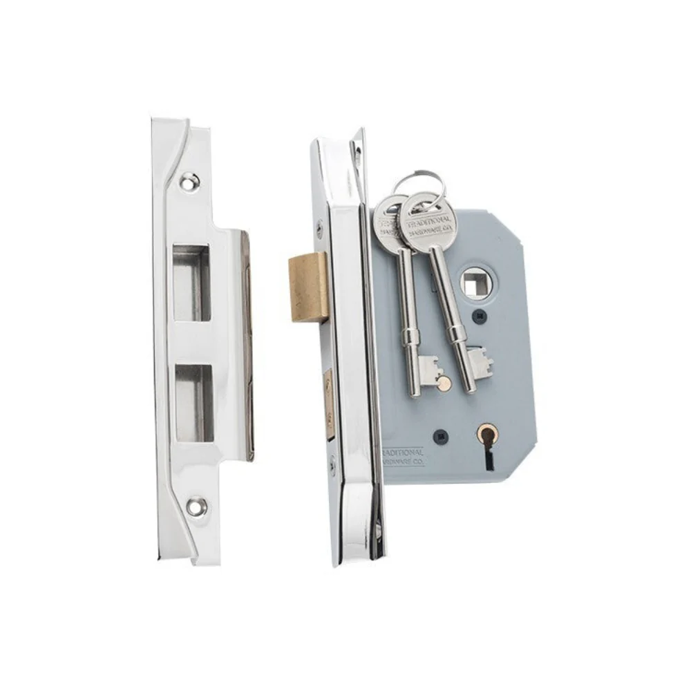 Tradco Rebated 5 Lever Mortice Lock - Available In Various Finishes - Image 5